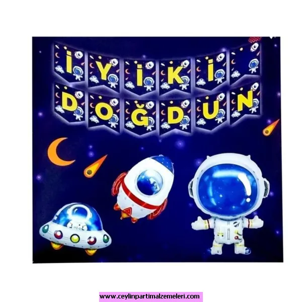 Uzay Temalı Banner